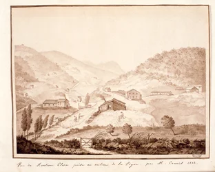 View of Montioni, Taken from the Middle of the Vine, 1812